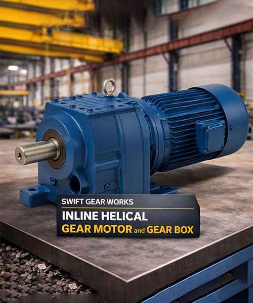 Inline Helical Gear Motor